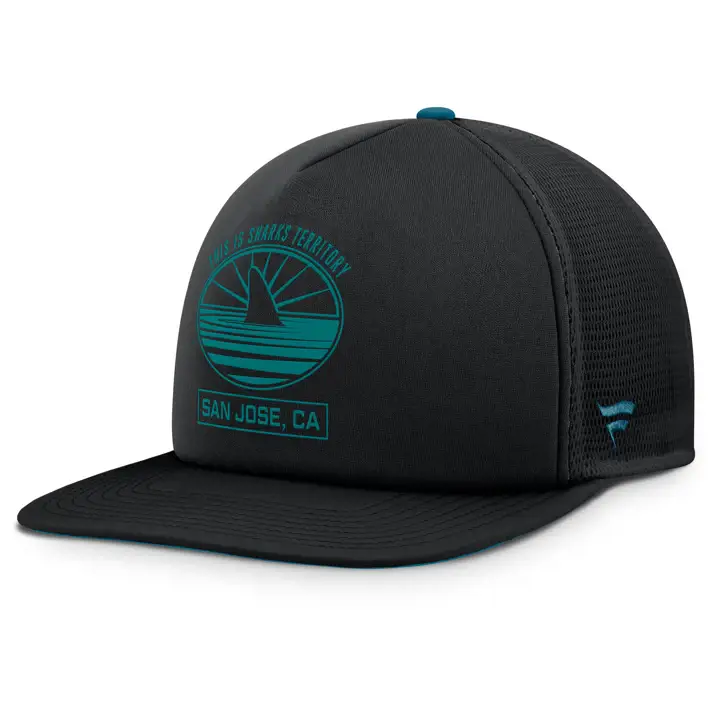 Casquette AP Hometown Snapback des Sharks de San Jose 24 LNH NOIR