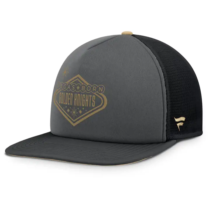Vegas Golden Knights 24 NHL AP Casquette Snapback Domicile CHARBON