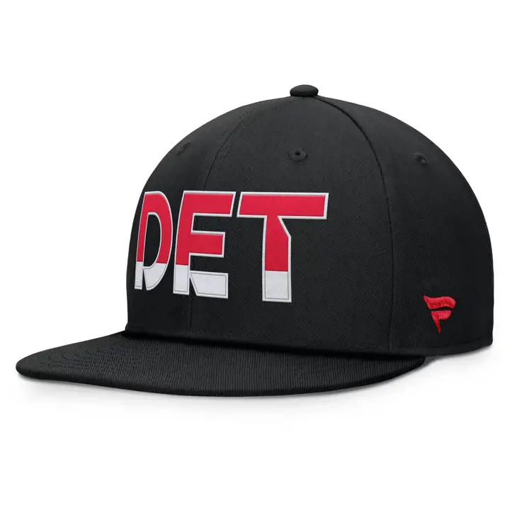 Casquette Snapback Detroit Red Wings 24 NHL AP Rink Noire