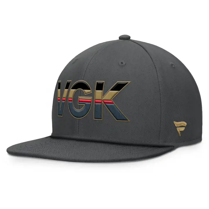 Vegas Golden Knights 24 NHL AP Rink Snapback GRY
