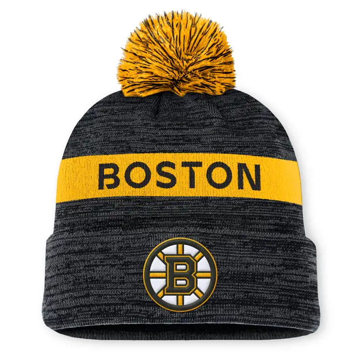 Bonnet à pompon Boston Bruins 24 NHL AP BLK