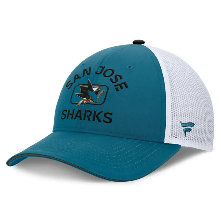 San Jose Sharks 24 NHL AP Trucker BLEU