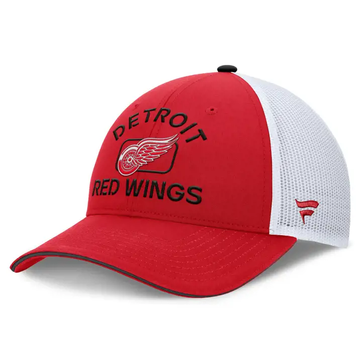 Casquette de camionneur LNH AP Detroit Red Wings 24 ROUGE