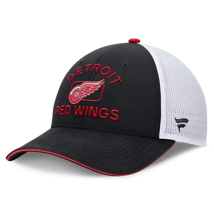 Casquette trucker noire « NHL AP » des Red Wings de Detroit 24