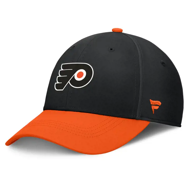 Philadelphia Flyers 24 NHL AP Extensible Coupe Ajustée NOIR/ORANGE