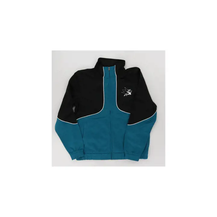 San Jose Sharks NHL Women's Track Jacket 24 BLUE