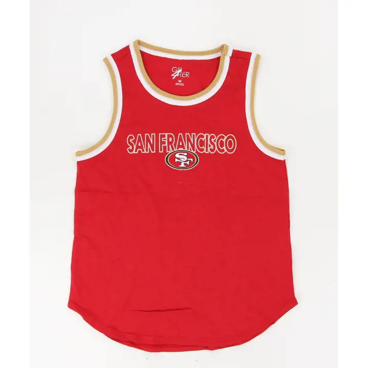 Débardeur Femme Stratégie NFL San Francisco 49ers 24 ROUGE