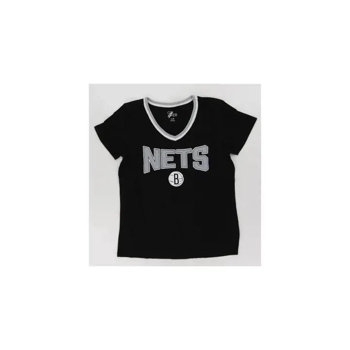 T-shirt Brooklyn Nets NBA Femme Key Move 24 BLK