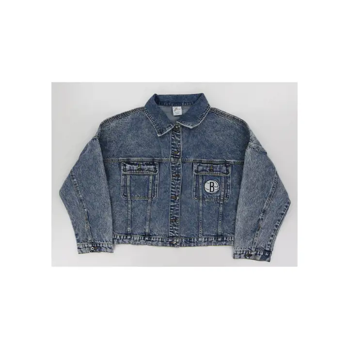 Veste en jean femme Brooklyn Nets NBA Victory 24 DENIM