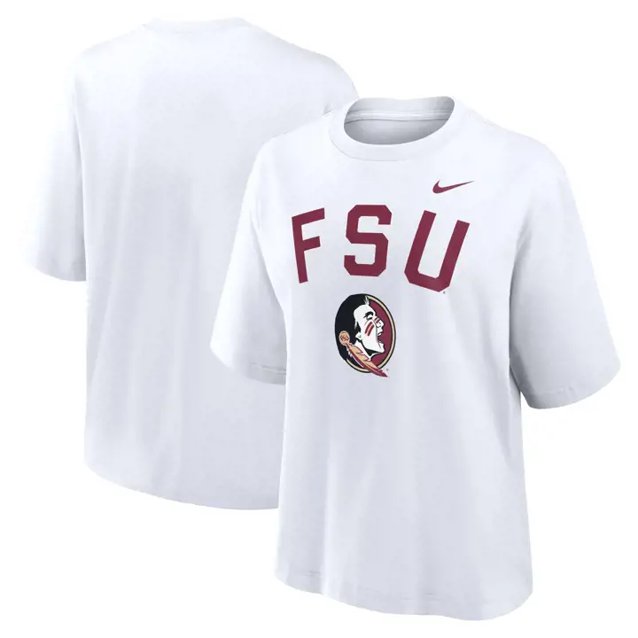 CROP AMPLE FEMME NCAA COTON CAMPUS FLORIDA STATE SEMINOLES