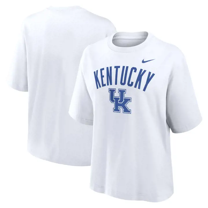 KENTUCKY WILDCATS NCAA HAUT COURT AMPLE EN COTON POUR FEMME 24 blc