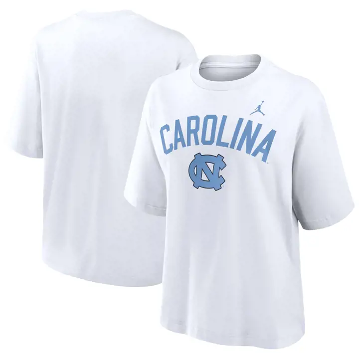 HAUT COURT TRAPEZE EN COTON POUR FEMME NORTH CAROLINA TAR HEELS NCAA