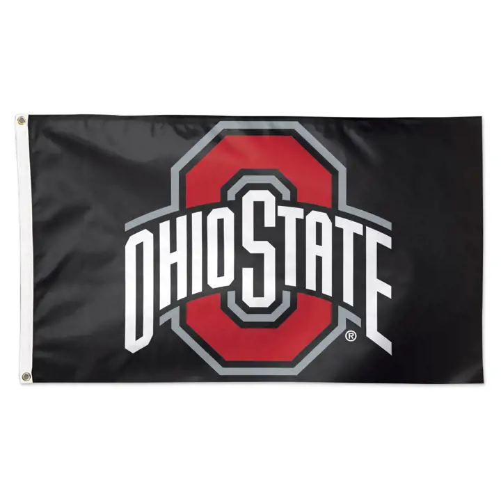 Drapeau de luxe 3x5 Ohio State Buckeyes - Secondaire AST