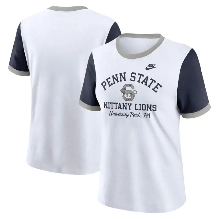 T-SHIRT RÉTRO COURTES MANCHES FEMME PENN STATE NITTANY LIONS NCAA 24