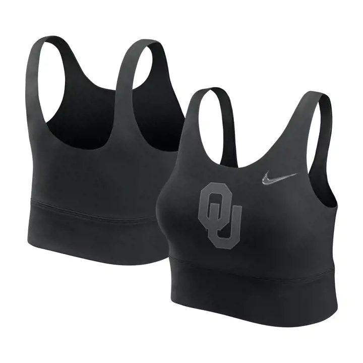 Soutien-gorge de sport long pour femme Oklahoma Sooners NCAA