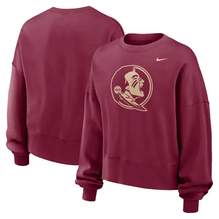 FLORIDA STATE SEMINOLES NCAA FEMME COL ROND ESSENTIEL 24 mar