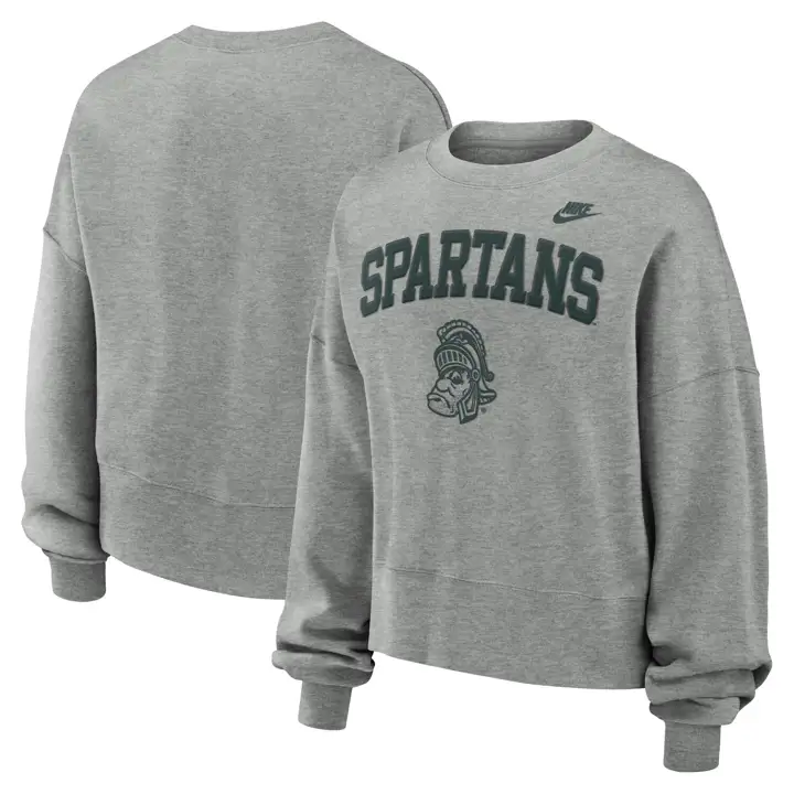 MICHIGAN STATE SPARTANS NCAA PULL MOLLETON RÉTRO FEMME 24 dk