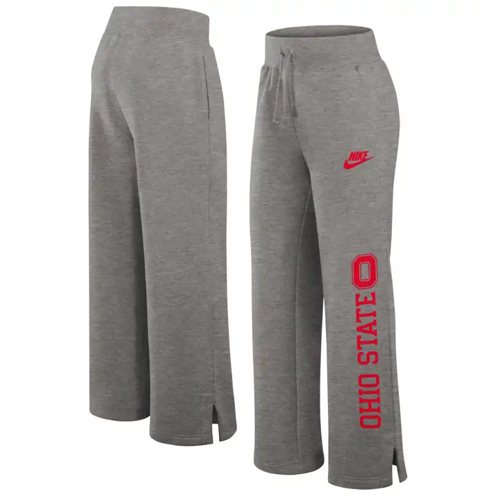 PANTALON EN MOLLETON OHIO STATE BUCKEYES NCAA POUR FEMME PHOENIX 24 gris foncé