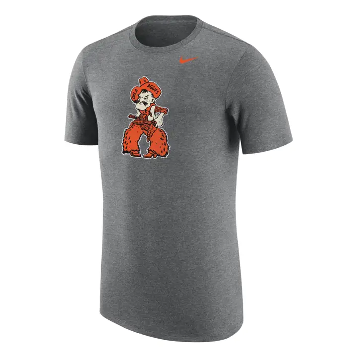T-shirt mélange triple Oklahoma State Cowboys NCAA GRIS