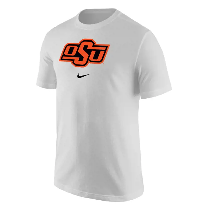 T-shirt en coton Oklahoma State Cowboys NCAA Core WHT