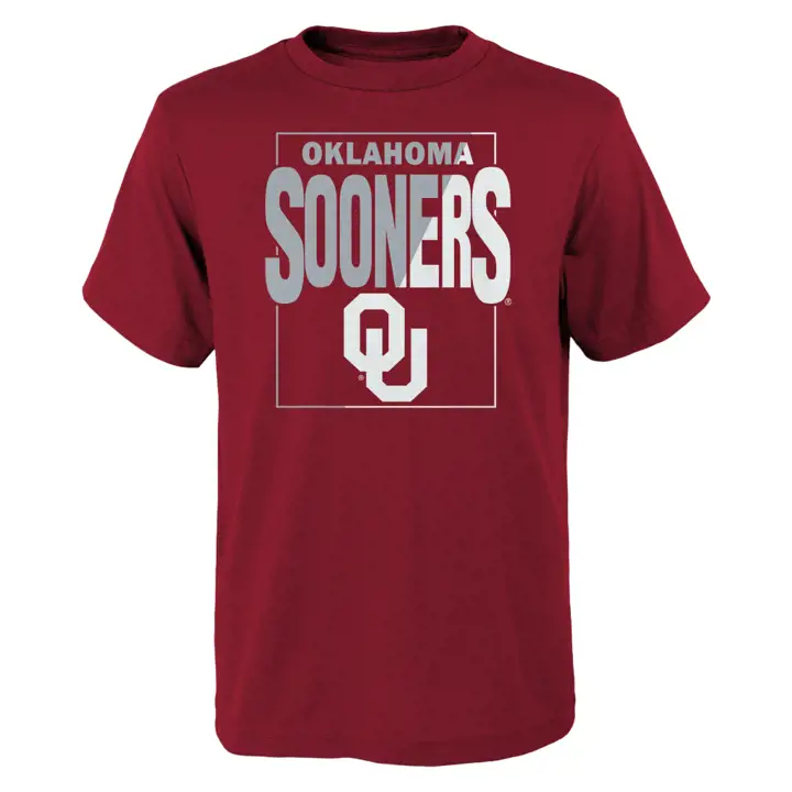 T-shirt Oklahoma Sooners NCAA Youth Coin Toss 23 crim
