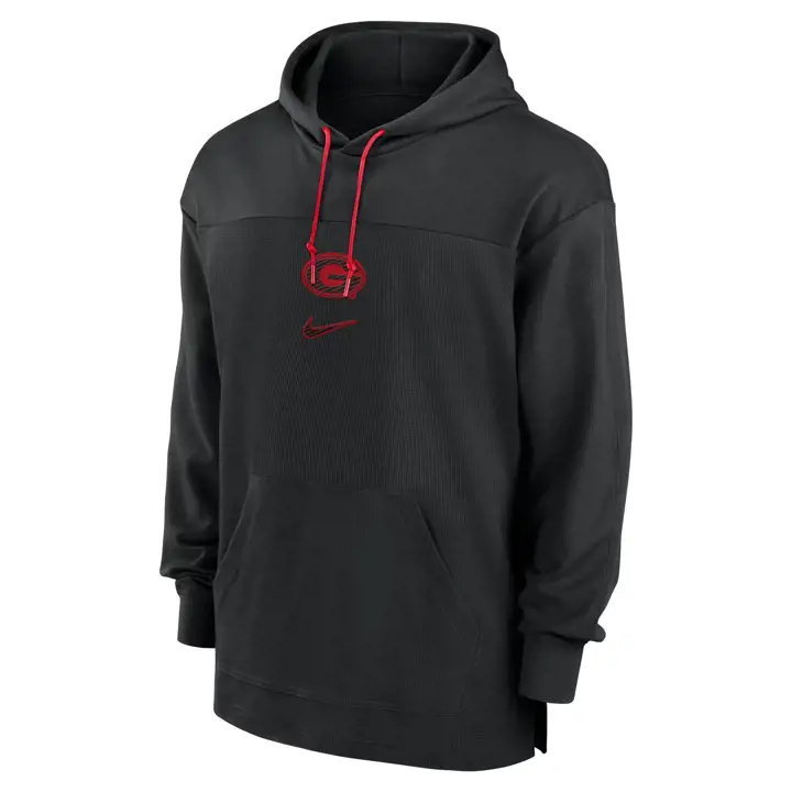 GEORGIA BULLDOGS NCAA JERSEY PO HOODIE 24 NOIR/ROUGE