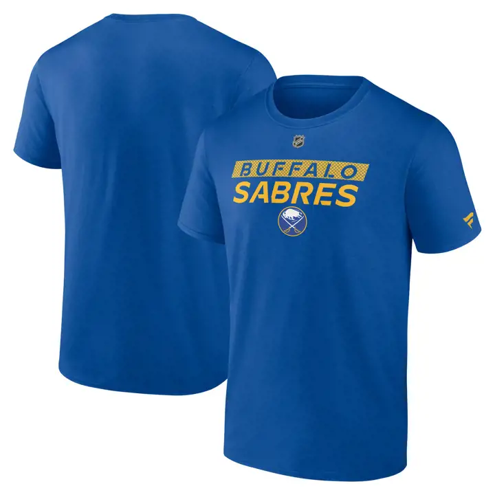 T-shirt Buffalo Sabres LNH Authentique Pro Prime 24 BLEU