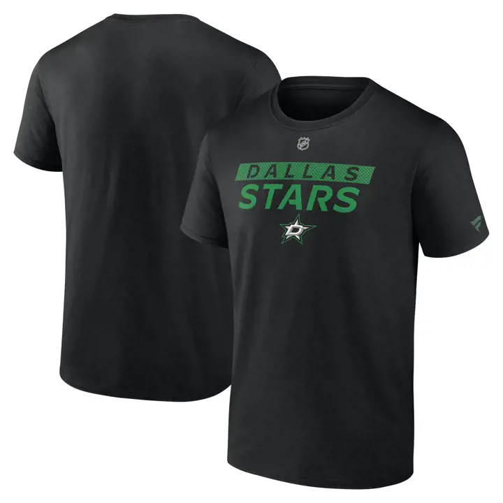 Dallas Stars NHL T-shirt Authentique Pro Prime 24 BLK
