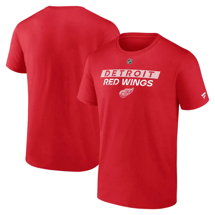T-shirt Authentic Pro Prime 24 Rouge Detroit Redwings LNH