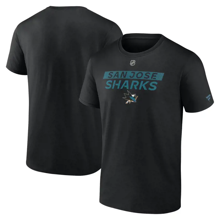 T-shirt authentique Pro Prime des Sharks de San Jose de la LNH 24 BLK