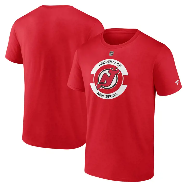 T-shirt New Jersey Devils LNH AP Secondaire 24 ROUGE