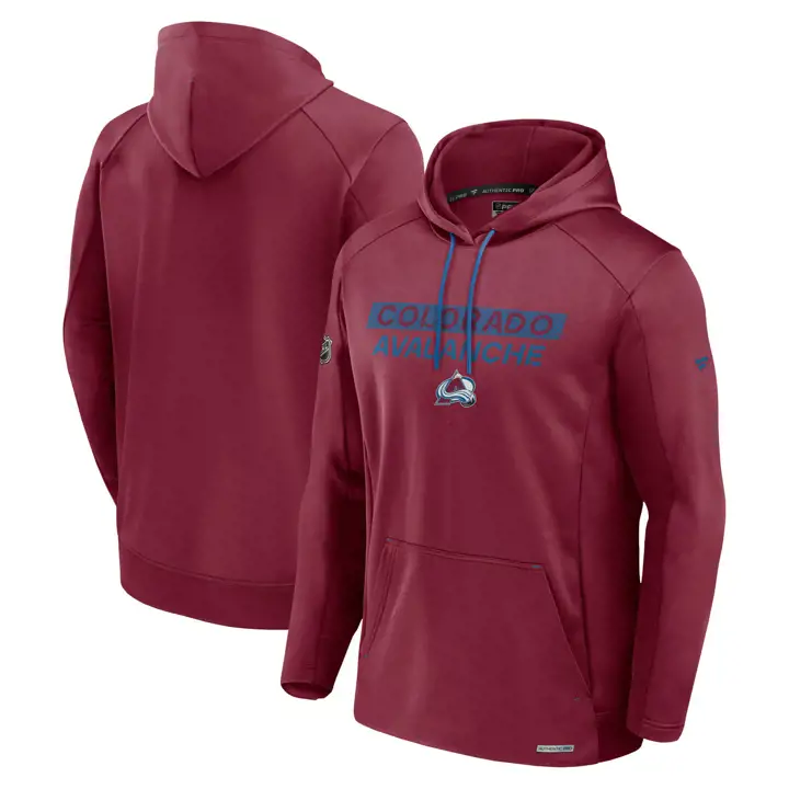 Colorado Avalanche LNH RINK Perf Sweat à capuche PO 24 MAR