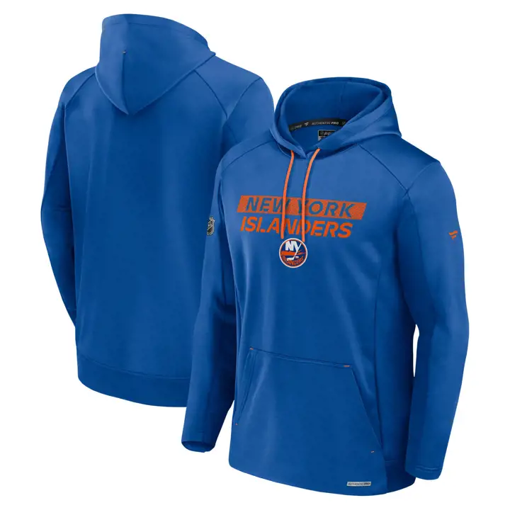 New York Islanders NHL RINK Perf PO Hoodie 24 BLEU