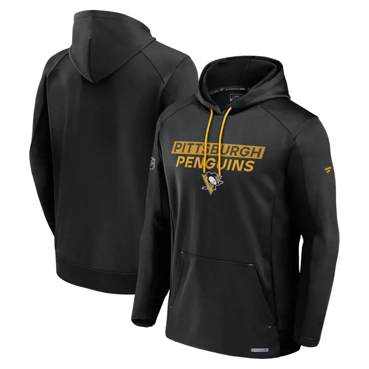 Pittsburgh Penguins NHL RINK Perf PO Hoodie 24 NOIR