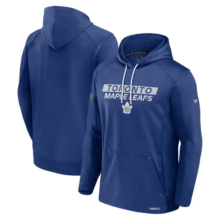 Toronto Maple Leafs NHL RINK Perf PO Hoodie 24 BLEU
