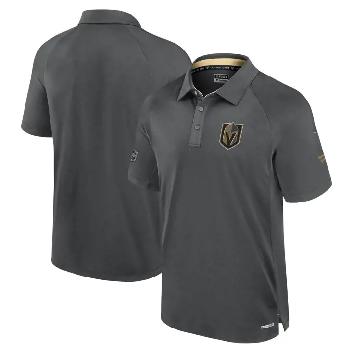 Vegas Golden Knights NHL Polo Performance RINK 24 GRY
