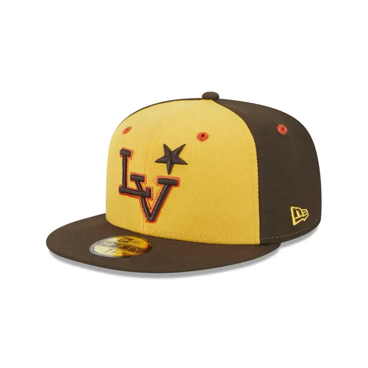 Casquette 59Fifty Las Vegas Aviators 2024 MiLB Thème Soirée marron