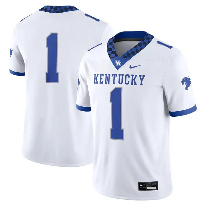 Maillot de football réplique brodé Kentucky Wildcats FA24 bl