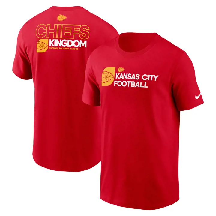 T-shirt essentiel Kansas City Chiefs NFL Nike Team Outline 24 RE
