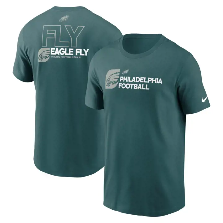 T-shirt essentiel Philadelphia Eagles NFL Nike Team Outline 24