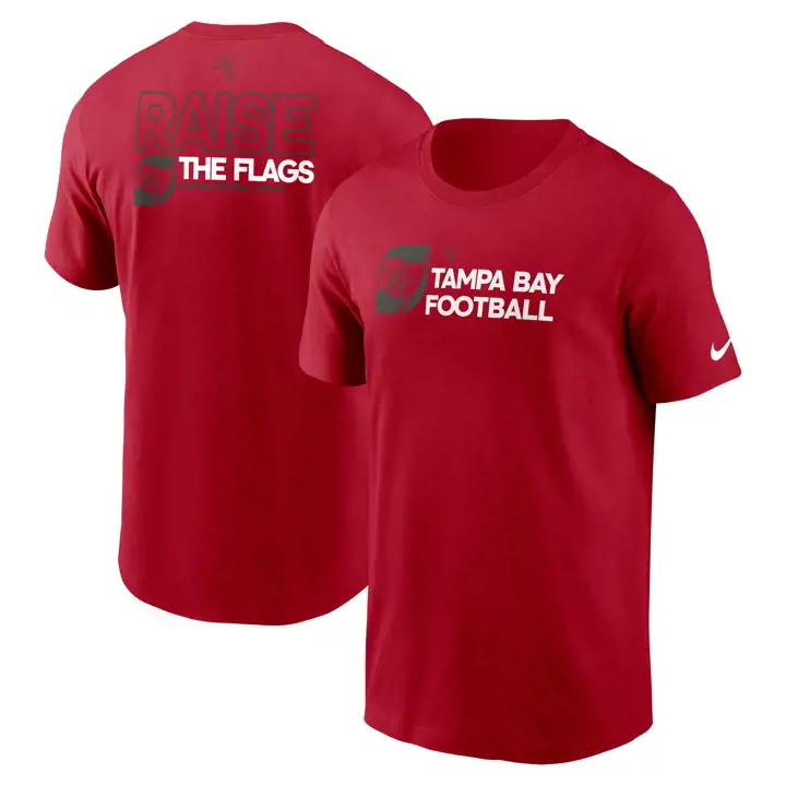 T-shirt essentiel Outline d'équipe NFL Nike Tampa Bay Buccaneers 24