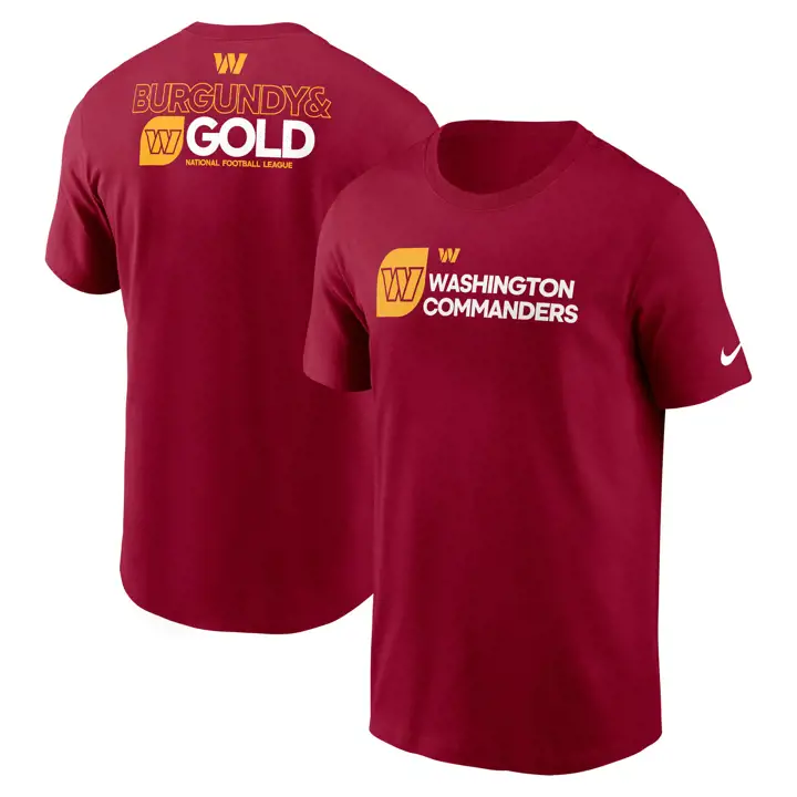 T-shirt essentiel Washington Commanders NFL Nike Team Outline 24
