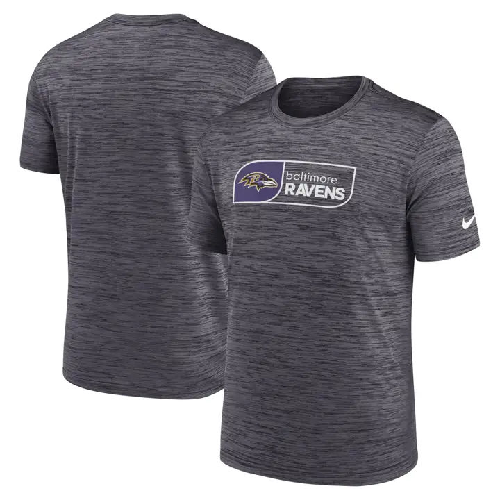 T-shirt Nike SS Velocity Jock Tag Homme Baltimore Ravens 24 BLK