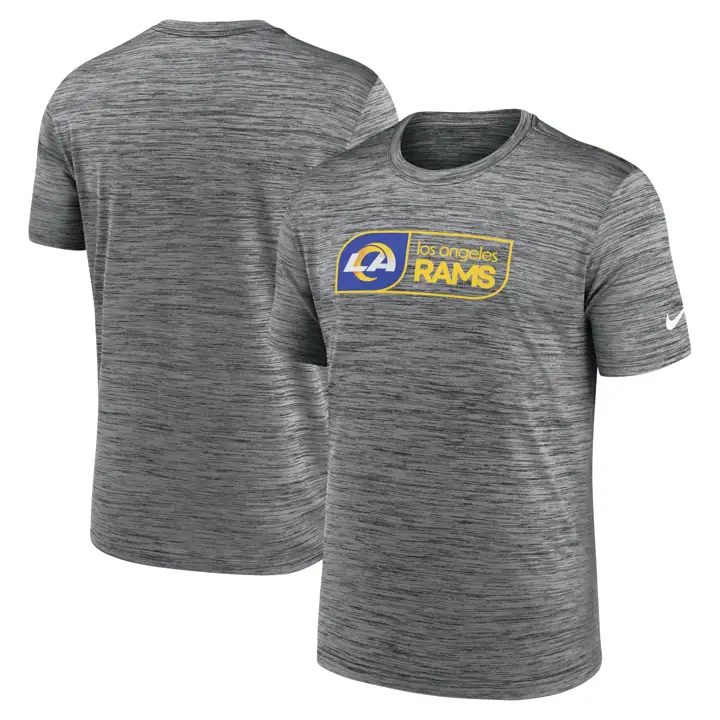 T-shirt Homme Los Angeles Rams Nike SS Velocity Jock Tag 24 ANTH