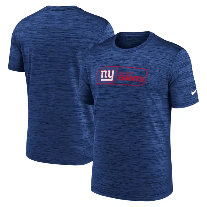 T-shirt Homme Nike SS Velocity avec étiquette Jock New York Giants 24 BLEU