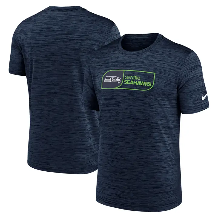 T-shirt homme Nike Seattle Seahawks SS Velocity Jock Tag 24 MARINE