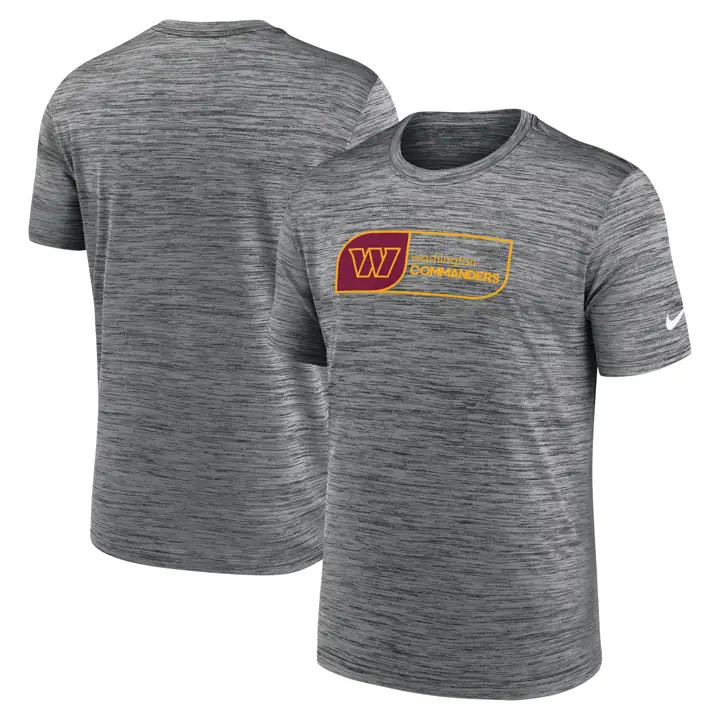 T-shirt Nike SS Velocity Jock Tag Washington Commanders pour homme 24