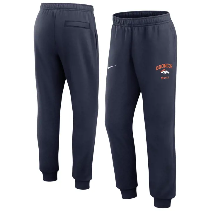 Pantalon de jogging Denver Broncos NFL Nike Club Fleece 24 NAVY