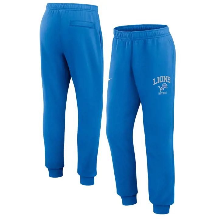 Pantalon de jogging polaire NFL Nike Club Detroit Lions 24 BLEU