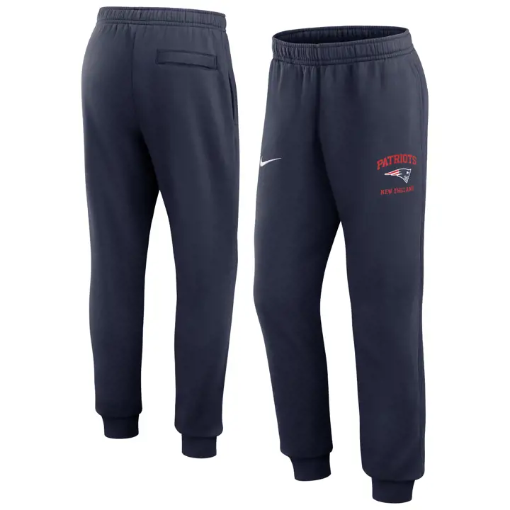 New England Patriots NFL Nike Club Fleece Jogger 24 NAVY